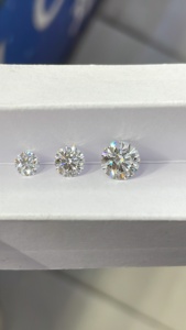 Diamant de laboratoire certifié IGI 0,5 carat 1 carat 2 carats Couleur D Pureté VVS2 Forme Ronde Diamant en vrac HPHT CVD Diamant de laboratoire - Product Image 2