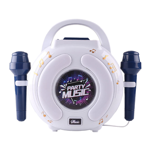 Altavoz Infantil Multifuncional con Luces LED RGB, Micrófono Inalámbrico de Plástico, Juguete Educativo de Karaoke Portátil - Product Image 1