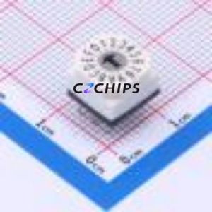 PER-16C Rotary Encoder Switch Through hole Component (THT) Switch 16 Through Hole True Code - Product Image 1