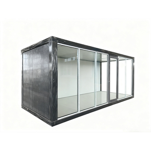 Rumah Kontainer Lipat Prefabrikasi Portabel Desain Bernapas untuk Penggunaan Hotel, Gedung Kantor, Kamar Tidur Bangunan Lipat Modern - Product Image 1