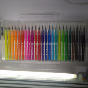 Juego de Pinceles de Punta para Pintura de Acuarela de Alta Calidad - 48 50 Colores + 1 Pincel de Agua - Product Image 2