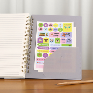 2024 2025 biểu tượng tùy chỉnh da bìa cứng xoắn ốc máy tính xách tay Tạp Chí kế hoạch với vải & PP bìa và tùy chỉnh in ấn cho quà tặng sử dụng - Product Image 3