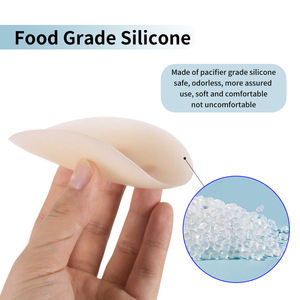 Cache-tétons en silicone réutilisable de qualité médicale pour femmes Cache-tétons en silicone fin et sans couture Vente en gros en usine - Product Image 4