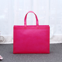 Sac fourre-tout promotionnel en tissu non tissé, taille moyenne, horizontal, réutilisable, écologique, en PP, pour cadeaux et courses, couleur personnalisable