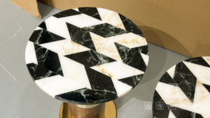 Luxury Natural Marble Nordic Side <b>Table</b> Marble Slab Top Fine <b>Coffee</b> <b>Table</b> Round Stainless Steel <b>Small</b> <b>Coffee</b> <b>Table</b> Marble Slab T - Product Image 2