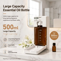 Diffuseur d'arômes mural sans eau H5 commercial 500 ml, machine intelligente de diffusion d'huiles essentielles pour le contrôle domestique