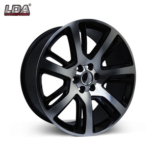 LDA 22x9 PCD 6x139.7 Alloy Wheel <strong>22</strong> Inch Alloy Car Rims Wheels Chrome Wheels - Product Image 5