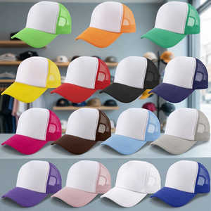 Casquette de baseball trucker 6 panneaux unisexe, style formel, respirante en maille, avec fermeture snapback, pour l'extérieur, de qualité supérieure - Product Image 4