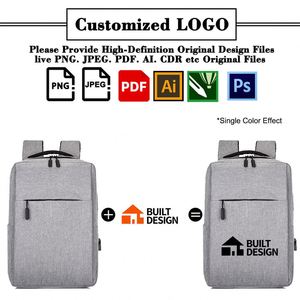 Custom Large Capacity Travel Backpacks for Business Promo <b>Gift</b> Laptop Bags Wholesale Popular Backpack Brand Logos - Product Image 2