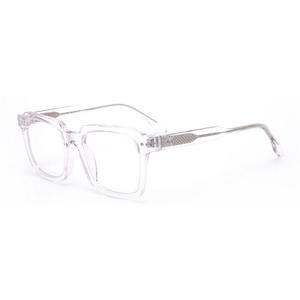 Montures optiques classiques rectangulaires en acétate, durables, <span class=keywords><strong>l</strong></span>égères, é<span class=keywords><strong>l</strong></span>égantes, minimalistes, tendance, uniques, pour un usage quotidien et les voyages, unisexe - Product Image 5