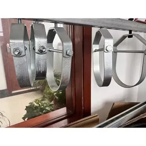 Cabides de metal galvanizado para vendas diretas da fábrica cabides de manilha personalizados