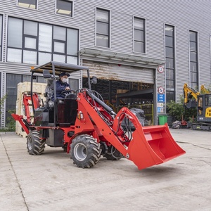 Penawaran Spesial Mini Loader 4x4 Mesin CE EPA <span class=keywords><strong>Shovel</strong></span> Front End Loader 400kg Loader Traktor Pabrik - Product Image 2