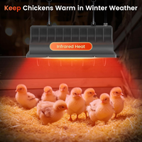 Poulet suspendu couveuse poulailler chauffage volaille bétail chaud couveuse plaque lampe chauffante