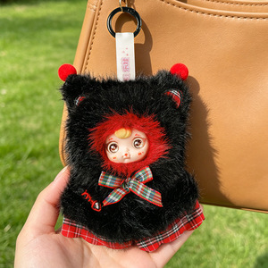 Llavero de peluche Yumi Retro Travelogue, caja sorpresa, colgante de muñeco de dibujos animados suave y lindo, adorno para jóvenes unisex - Product Image 4