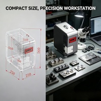 Mesin Pengukir Laser Akurasi Tinggi Terbaru Diamond Girdle UV 355nm Sistem Pendingin Penanda Titik 5um untuk Berlian Lepas AI DXF