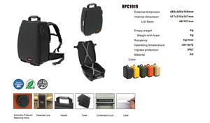 DRX Chất lượng cao Nhà máy trực tiếp <span class=keywords><strong>Phantom</strong></span> Ba Lô Túi IP67 trường hợp không thấm nước cho bay không người lái - Product Image 5