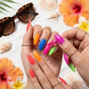 Mocmaki – Base Coat Néon Peel-Off d'Été 15ml en Gros, Logo Personnalisé, Facile à Retirer, Vernis à <span class=keywords><strong>Ongles</strong></span> Gel UV Non Toxique - Product Image 2