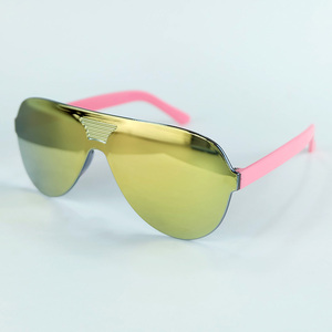 <span class=keywords><strong>Occhiali</strong></span> <span class=keywords><strong>da</strong></span> <span class=keywords><strong>Sole</strong></span> <span class=keywords><strong>per</strong></span> Bambini Stile Y2K con Montatura in PC Bianco/Giallo/Rosa/Grigio, Protezione UV400, <span class=keywords><strong>Lenti</strong></span> in Acrilico - Product Image 6