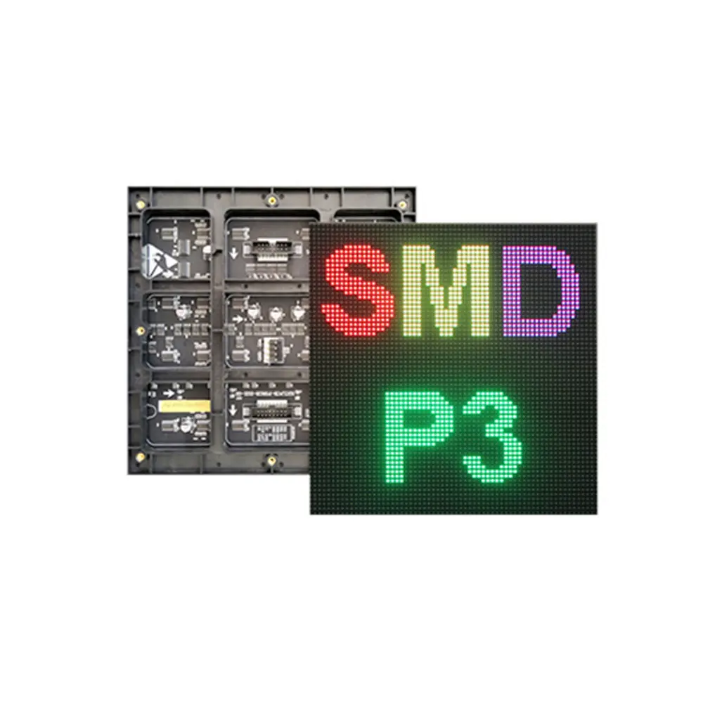 di Carta Sottile di Alta Frequenza di Aggiornamento SMD Indoor 2121 di Colore Completo di P3mm Display A LED