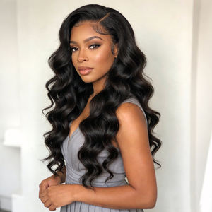 วิกผม100% แบบมีลูกไม้ใสด้านหน้าและ13x4 13X6ผมมนุษย์ติดลูกไม้แท้แบบ HD - Product Image 5