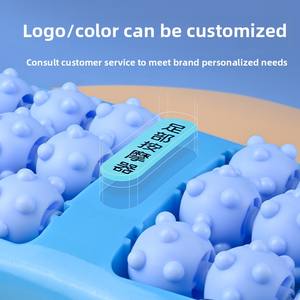 Pemijat kaki berbentuk ikan, rol manik-manik magnetik titik akupuntur untuk terapi kesehatan rumah dan relaksasi kaki - Product Image 4