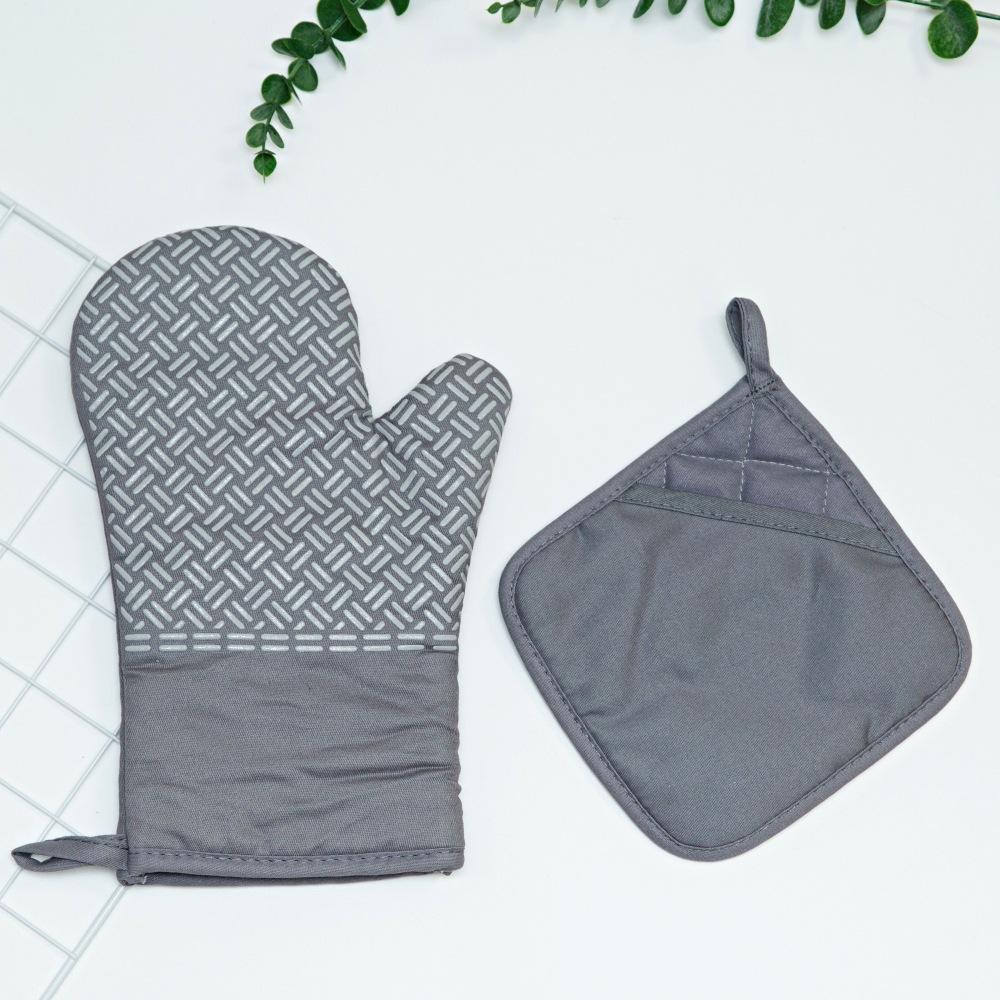 30cm gray 2 horizontal 2 vertical gloves mat set