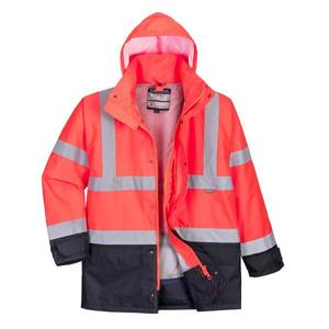 PORTWEST-Chaqueta S768RNRXXL Hi-vis Executive 5-en-1 roja/Azul Marino-EAN 5036108283552 ROPA DE TRABAJO DE LA HI-VIS - Product Image 1