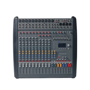Top Quality PM1000-3 <strong>DJ</strong> Mixer Audio Amplifier Console Mixer Powermate 1000-3 - Product Image 1
