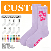 Chaussettes de sport unisexes respirantes, douces et confortables pour un usage quotidien, chaussettes décontractées, logo personnalisé, chaussettes athlétiques à hauteur de la cheville
