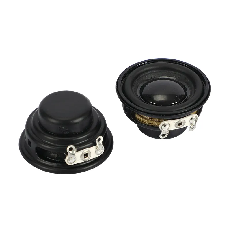 Telaio tondo 32mm 4Ohm 3.0W 18.9mm altezza Micro altoparlante multimediale gamma completa nera altoparlante impermeabile