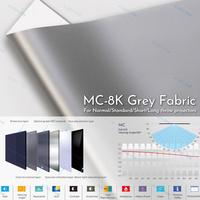 Écran de projection motorisé portable ALR de haute qualité SCREEN PRO, en tissu gris cristal, certifié ISO9001, long