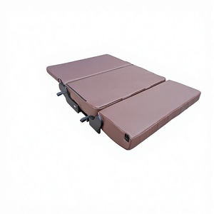 Asiento de Coche Multifuncional de Cuero, Plegable, Convertible, Respaldo Cómodo, Asiento Plano Reclinable hacia Adelante, Asiento de Cama para Autocaravana - Product Image 6