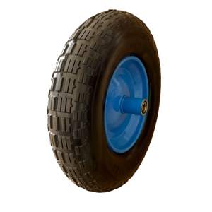 Roue en caoutchouc pour chariot à roues / Roue en mousse PU / Roue en mousse de polyuréthane / Roue de <span class=keywords><strong>tondeuse</strong></span> à gazon / Roue de chariot à outils / Outils logistiques d'entrepôt - Product Image 5