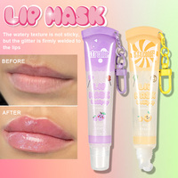 2025 S.f.r Kleur Aangepaste Label Groothandel 4 Kleuren Fruit Smaak Langdurig Hydraterende Lip Jelly Masker Sprankelende Lipgloss