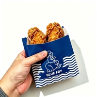 Emballage alimentaire de qualité supérieure, sac en papier pour restaurant, pour poulet frit, hamburgers, en-cas, emballage alimentaire en papier