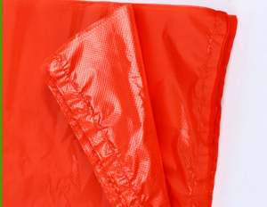 Customized Large Thick Red PVC Disposable Fruit/<b>Vegetable</b> Beverage/Garbage Shopping Tote <b>Bag</b> Convenient Food Packaging - Product Image 4