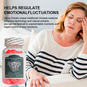 Suikervrije Menopauze Gummies Ondersteuning Hormonale Balans Gummies Voor Vrouwen Vrouwelijke Gezondheid Oem Odm Groothandel - Product Image 2