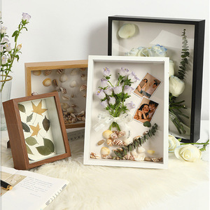 Caixa de sombra <span class=keywords><strong>Frame</strong></span> Display Case,3D Casamento Souvenir Case <span class=keywords><strong>Box</strong></span> <span class=keywords><strong>Frame</strong></span> Picture <span class=keywords><strong>Frame</strong></span>, ingressos e fotos, profundidade 3 cm - Product Image 1