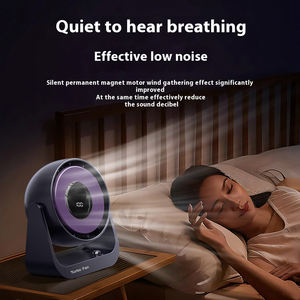 Nuevo Diseño de Ventilador Portátil Mini USB Recargable, Ventilador Plegable Personalizado OEM con Pantalla, Ventilador de Mano para Exteriores - Product Image 3