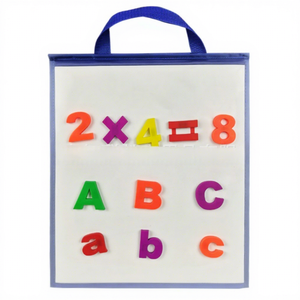 Portable Paper Double-sided Magnetic Desktop Study Stand with Tripod and <b>Letter</b>/Number Magnetic <b>Stickers</b> - Product Image 2