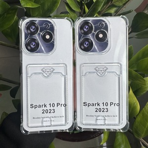 Cubierta trasera transparente a prueba de golpes de TPU con ranura para tarjeta Funda para teléfono móvil para Xiaomi <span class=keywords><strong>Redmi</strong></span> 14C - Product Image 4