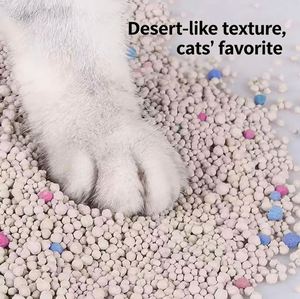 BENJIE 10L Litière pour chat en argile bentonite de qualité supérieure, contrôle des odeurs renforcé, agglomération rapide, 99% sans poussière et hautement absorbante - Product Image 3