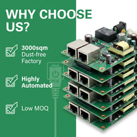 Fabricant de composants électroniques pour cartes de circuits imprimés (PCBA) personnalisées OEM, prototypes SMT et DIP, assemblage PCBA, surface sans plomb HASL/ENIG