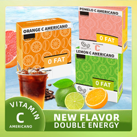 Verfrissende Citrus Fruit Americano Instant Koffie Rijk aan Vitamine C Supplement Pure Yunnan Arabica Premium Ochtend-energieboost
