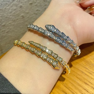 Bracciale Tennis da Donna in Ottone Placcato <span class=keywords><strong>Oro</strong></span> 18k con Zirconi Bianchi Brillanti, Gioielli per Matrimoni e Cerimonie - Product Image 5