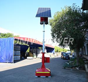Télécommande Intelligente 2026 pour Tour d'Éclairage et de Surveillance Mobile Extérieure avec Bloc d'Énergie Solaire Efficace et Couleurs Variées pour Rues et Routes - Product Image 4