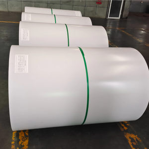 0.45mm Z30-Z275 lạnh CuộN ppgi ral9016 tấm trắng pvdf PE gi màu tráng prepainted mạ kẽm galvalume ppgl - Product Image 4