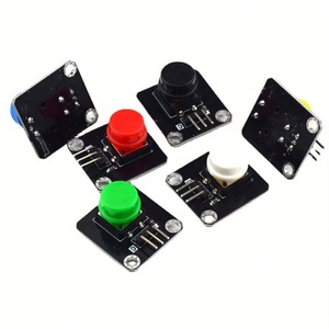 Electronic Building Blocks Low Level Key Module Tactile <b>Switch</b> Large Button Microswitch - Product Image 5
