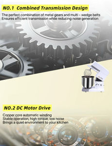 Mezclador de alimentos multifuncional de gran oferta: ideal para cocinas domésticas y comerciales - Product Image 2