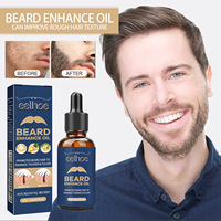 Huile à barbe OEM pour la croissance de la barbe chez l'homme, renforce les racines, huile nourrissante professionnelle pour améliorer la barbe